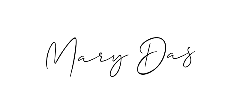 Mary Das stylish signature style. Best Handwritten Sign (Allison_Script) for my name. Handwritten Signature Collection Ideas for my name Mary Das. Mary Das signature style 2 images and pictures png