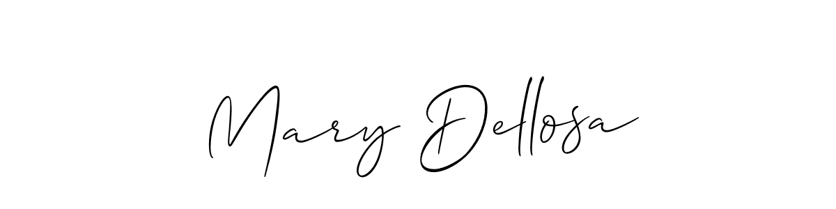 Use a signature maker to create a handwritten signature online. With this signature software, you can design (Allison_Script) your own signature for name Mary Dellosa. Mary Dellosa signature style 2 images and pictures png