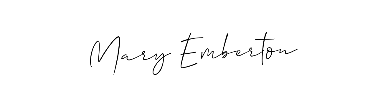 This is the best signature style for the Mary Emberton name. Also you like these signature font (Allison_Script). Mix name signature. Mary Emberton signature style 2 images and pictures png