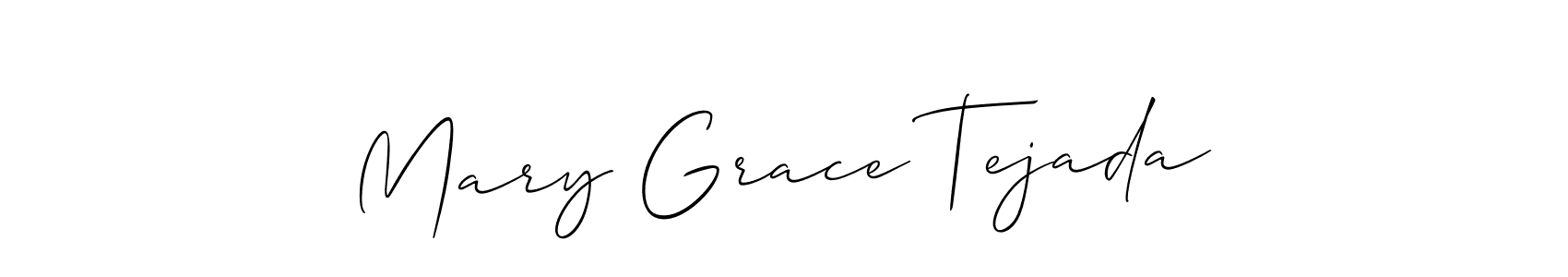 See photos of Mary Grace Tejada official signature by Spectra . Check more albums & portfolios. Read reviews & check more about Allison_Script font. Mary Grace Tejada signature style 2 images and pictures png