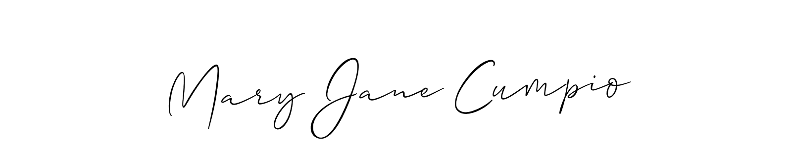 Check out images of Autograph of Mary Jane Cumpio name. Actor Mary Jane Cumpio Signature Style. Allison_Script is a professional sign style online. Mary Jane Cumpio signature style 2 images and pictures png