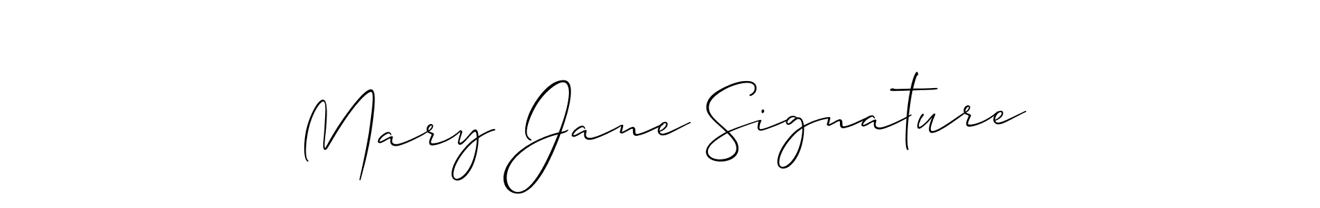 Mary Jane Signature stylish signature style. Best Handwritten Sign (Allison_Script) for my name. Handwritten Signature Collection Ideas for my name Mary Jane Signature. Mary Jane Signature signature style 2 images and pictures png