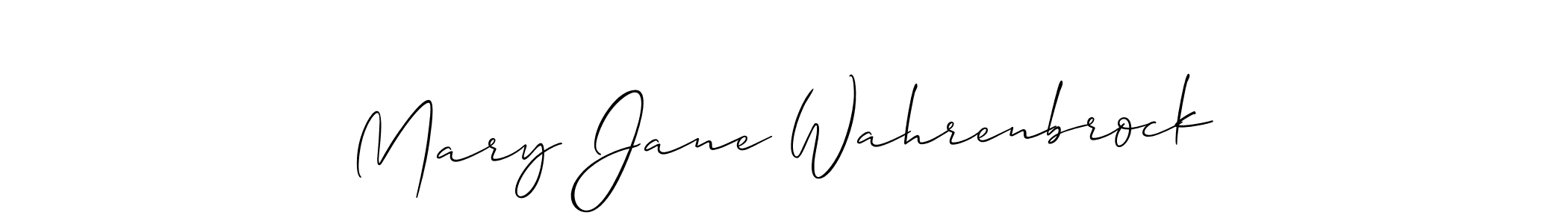 Check out images of Autograph of Mary Jane Wahrenbrock name. Actor Mary Jane Wahrenbrock Signature Style. Allison_Script is a professional sign style online. Mary Jane Wahrenbrock signature style 2 images and pictures png
