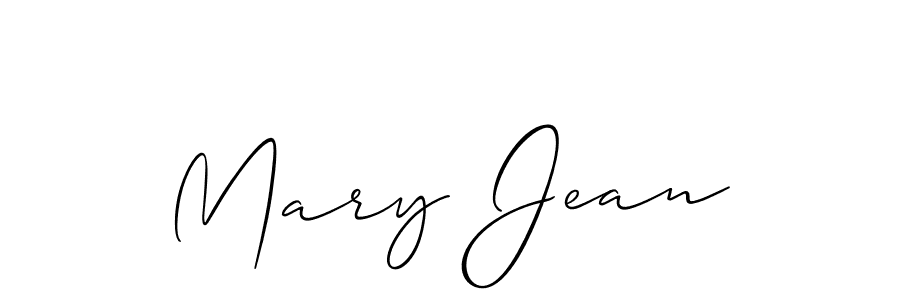 Design your own signature with our free online signature maker. With this signature software, you can create a handwritten (Allison_Script) signature for name Mary Jean. Mary Jean signature style 2 images and pictures png