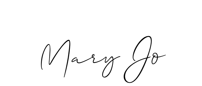 Once you've used our free online signature maker to create your best signature Allison_Script style, it's time to enjoy all of the benefits that Mary Jo name signing documents. Mary Jo signature style 2 images and pictures png
