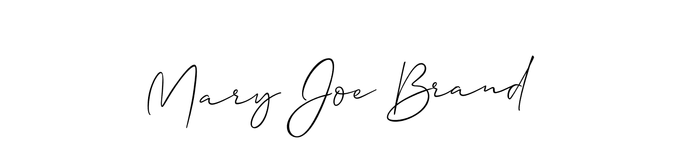 How to Draw Mary Joe Brand signature style? Allison_Script is a latest design signature styles for name Mary Joe Brand. Mary Joe Brand signature style 2 images and pictures png