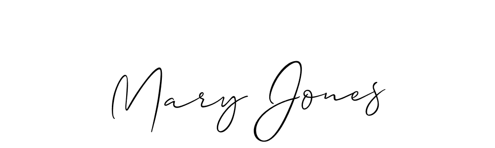 Use a signature maker to create a handwritten signature online. With this signature software, you can design (Allison_Script) your own signature for name Mary Jones. Mary Jones signature style 2 images and pictures png