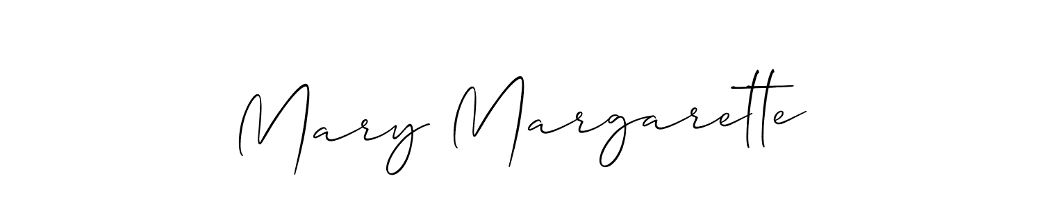 You should practise on your own different ways (Allison_Script) to write your name (Mary Margarette) in signature. don't let someone else do it for you. Mary Margarette signature style 2 images and pictures png