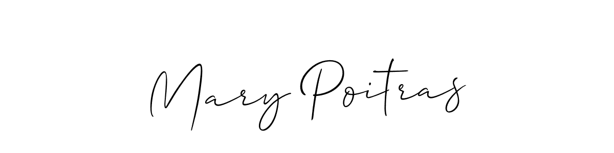 if you are searching for the best signature style for your name Mary Poitras. so please give up your signature search. here we have designed multiple signature styles  using Allison_Script. Mary Poitras signature style 2 images and pictures png