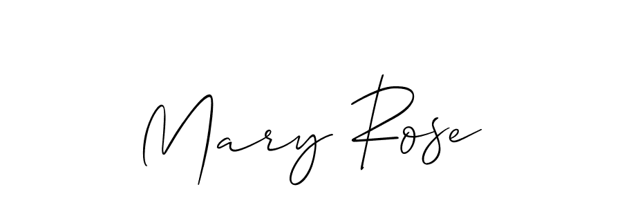 The best way (Allison_Script) to make a short signature is to pick only two or three words in your name. The name Mary Rose include a total of six letters. For converting this name. Mary Rose signature style 2 images and pictures png