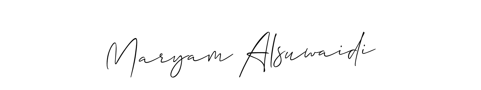 See photos of Maryam Alsuwaidi official signature by Spectra . Check more albums & portfolios. Read reviews & check more about Allison_Script font. Maryam Alsuwaidi signature style 2 images and pictures png