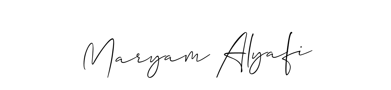 Check out images of Autograph of Maryam Alyafi name. Actor Maryam Alyafi Signature Style. Allison_Script is a professional sign style online. Maryam Alyafi signature style 2 images and pictures png