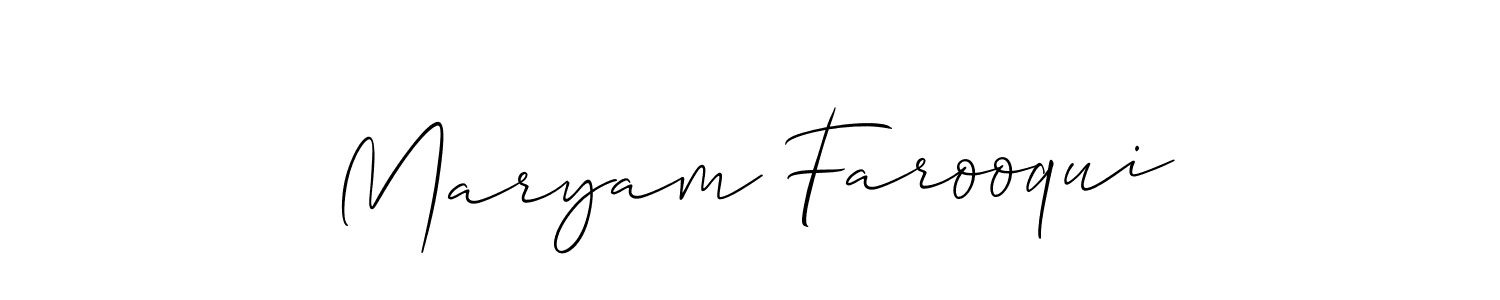Here are the top 10 professional signature styles for the name Maryam Farooqui. These are the best autograph styles you can use for your name. Maryam Farooqui signature style 2 images and pictures png