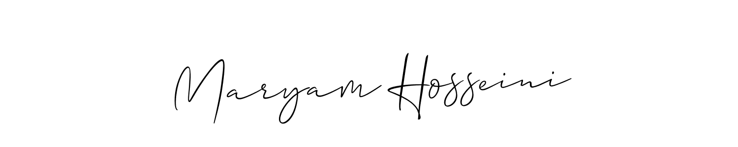 You can use this online signature creator to create a handwritten signature for the name Maryam Hosseini. This is the best online autograph maker. Maryam Hosseini signature style 2 images and pictures png