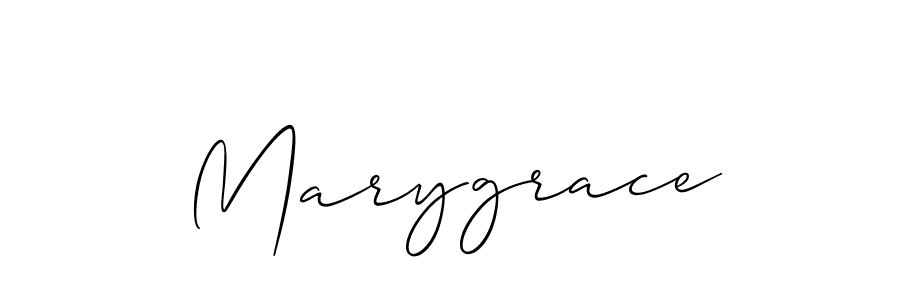 Make a beautiful signature design for name Marygrace. With this signature (Allison_Script) style, you can create a handwritten signature for free. Marygrace signature style 2 images and pictures png