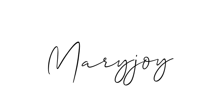 How to make Maryjoy signature? Allison_Script is a professional autograph style. Create handwritten signature for Maryjoy name. Maryjoy signature style 2 images and pictures png