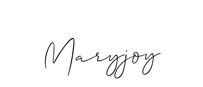 How to make Maryjoy signature? Allison_Script is a professional autograph style. Create handwritten signature for Maryjoy name. Maryjoy signature style 2 images and pictures png