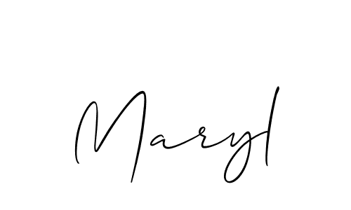 Also You can easily find your signature by using the search form. We will create Maryl name handwritten signature images for you free of cost using Allison_Script sign style. Maryl signature style 2 images and pictures png