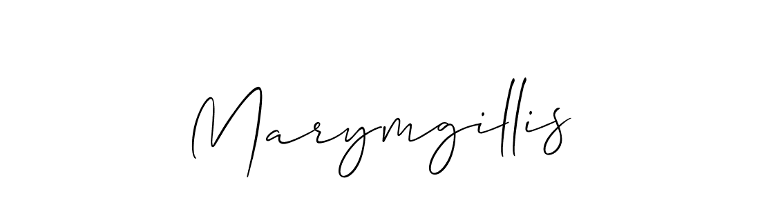 Allison_Script is a professional signature style that is perfect for those who want to add a touch of class to their signature. It is also a great choice for those who want to make their signature more unique. Get Marymgillis name to fancy signature for free. Marymgillis signature style 2 images and pictures png