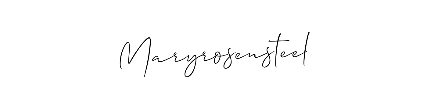 You can use this online signature creator to create a handwritten signature for the name Maryrosensteel. This is the best online autograph maker. Maryrosensteel signature style 2 images and pictures png