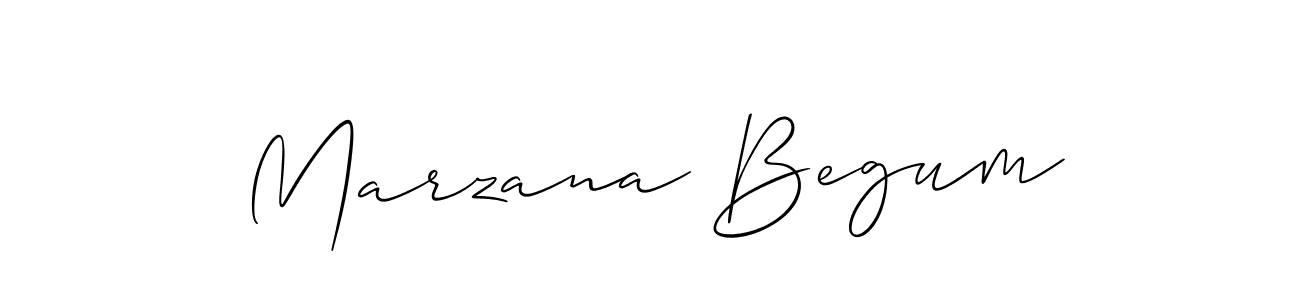 Make a beautiful signature design for name Marzana Begum. Use this online signature maker to create a handwritten signature for free. Marzana Begum signature style 2 images and pictures png