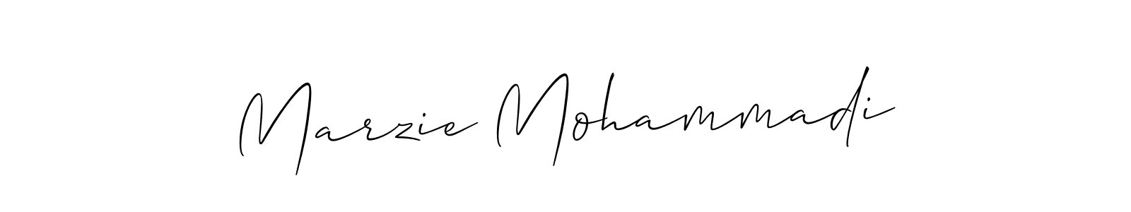 Make a beautiful signature design for name Marzie Mohammadi. Use this online signature maker to create a handwritten signature for free. Marzie Mohammadi signature style 2 images and pictures png