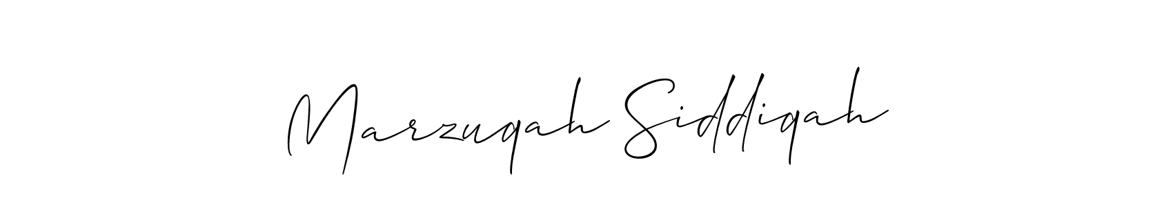 See photos of Marzuqah Siddiqah official signature by Spectra . Check more albums & portfolios. Read reviews & check more about Allison_Script font. Marzuqah Siddiqah signature style 2 images and pictures png