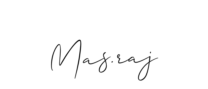 Make a beautiful signature design for name Mas.raj. Use this online signature maker to create a handwritten signature for free. Mas.raj signature style 2 images and pictures png