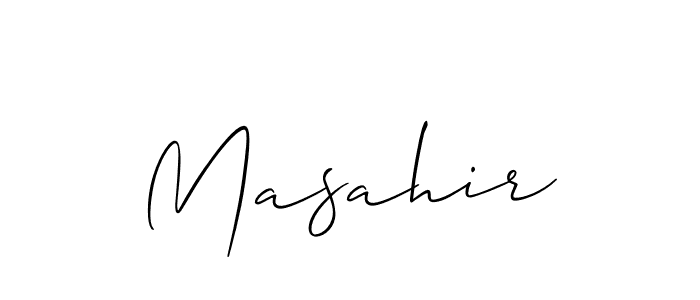 Make a beautiful signature design for name Masahir. Use this online signature maker to create a handwritten signature for free. Masahir signature style 2 images and pictures png