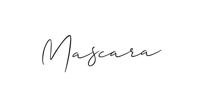 Also we have Mascara name is the best signature style. Create professional handwritten signature collection using Allison_Script autograph style. Mascara signature style 2 images and pictures png
