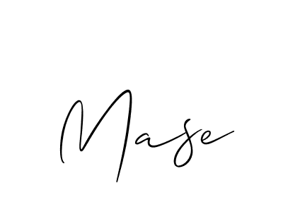 How to make Mase name signature. Use Allison_Script style for creating short signs online. This is the latest handwritten sign. Mase signature style 2 images and pictures png