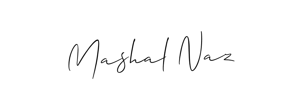 Once you've used our free online signature maker to create your best signature Allison_Script style, it's time to enjoy all of the benefits that Mashal Naz name signing documents. Mashal Naz signature style 2 images and pictures png