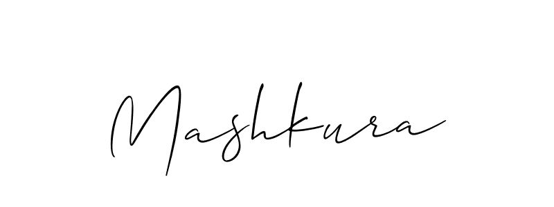 Similarly Allison_Script is the best handwritten signature design. Signature creator online .You can use it as an online autograph creator for name Mashkura. Mashkura signature style 2 images and pictures png