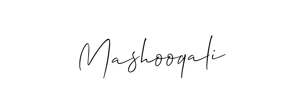 Once you've used our free online signature maker to create your best signature Allison_Script style, it's time to enjoy all of the benefits that Mashooqali name signing documents. Mashooqali signature style 2 images and pictures png