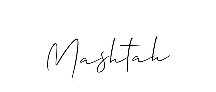 How to Draw Mashtah signature style? Allison_Script is a latest design signature styles for name Mashtah. Mashtah signature style 2 images and pictures png