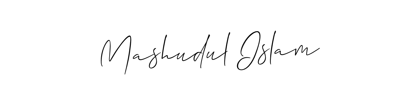 The best way (Allison_Script) to make a short signature is to pick only two or three words in your name. The name Mashudul Islam include a total of six letters. For converting this name. Mashudul Islam signature style 2 images and pictures png
