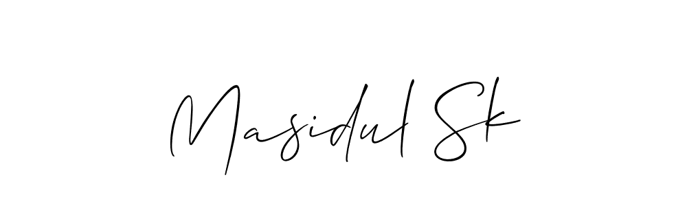 Also we have Masidul Sk name is the best signature style. Create professional handwritten signature collection using Allison_Script autograph style. Masidul Sk signature style 2 images and pictures png