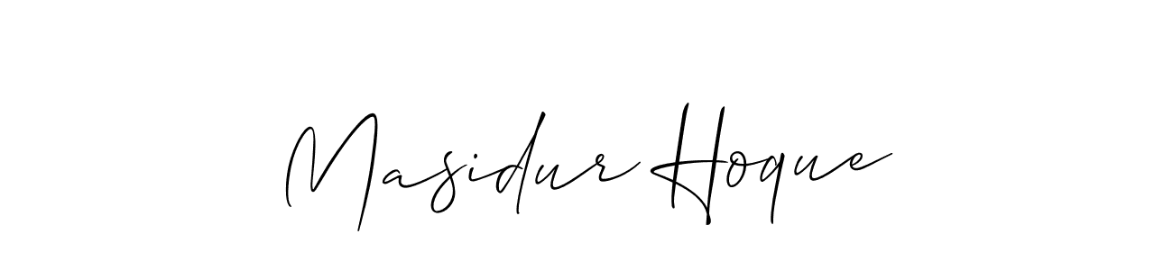 You can use this online signature creator to create a handwritten signature for the name Masidur Hoque. This is the best online autograph maker. Masidur Hoque signature style 2 images and pictures png