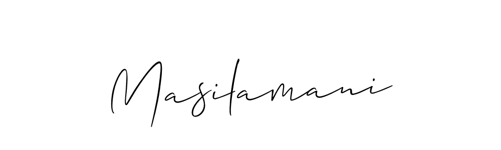 Best and Professional Signature Style for Masilamani. Allison_Script Best Signature Style Collection. Masilamani signature style 2 images and pictures png