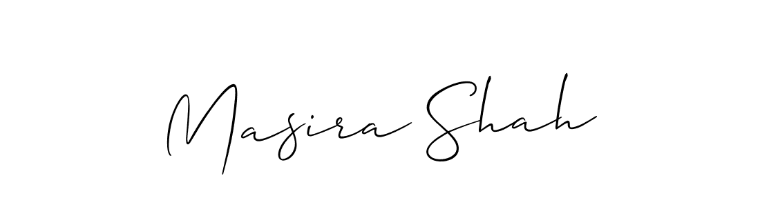 Once you've used our free online signature maker to create your best signature Allison_Script style, it's time to enjoy all of the benefits that Masira Shah name signing documents. Masira Shah signature style 2 images and pictures png