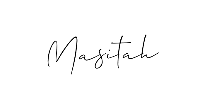 Make a short Masitah signature style. Manage your documents anywhere anytime using Allison_Script. Create and add eSignatures, submit forms, share and send files easily. Masitah signature style 2 images and pictures png