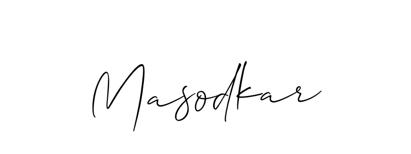 Similarly Allison_Script is the best handwritten signature design. Signature creator online .You can use it as an online autograph creator for name Masodkar. Masodkar signature style 2 images and pictures png