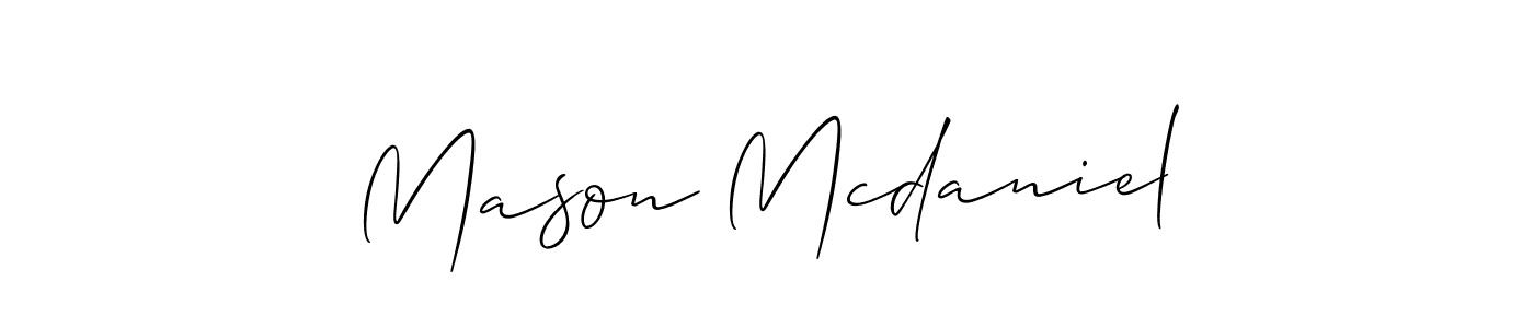 How to Draw Mason Mcdaniel signature style? Allison_Script is a latest design signature styles for name Mason Mcdaniel. Mason Mcdaniel signature style 2 images and pictures png