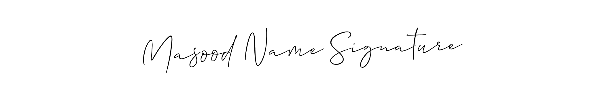 Also You can easily find your signature by using the search form. We will create Masood Name Signature name handwritten signature images for you free of cost using Allison_Script sign style. Masood Name Signature signature style 2 images and pictures png