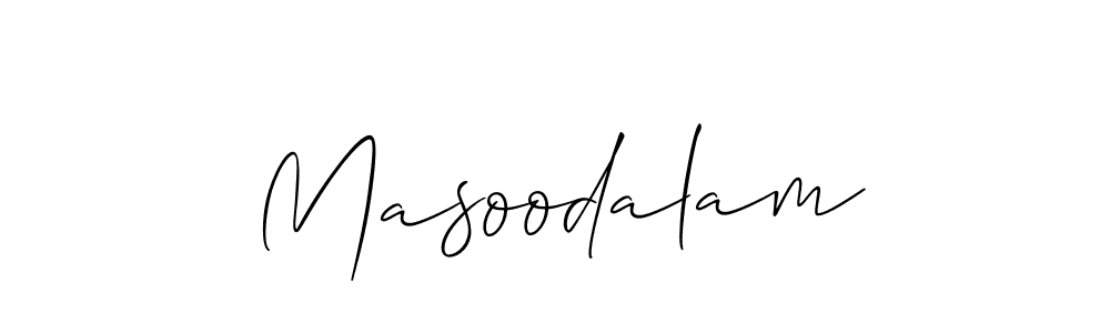 Best and Professional Signature Style for Masoodalam. Allison_Script Best Signature Style Collection. Masoodalam signature style 2 images and pictures png