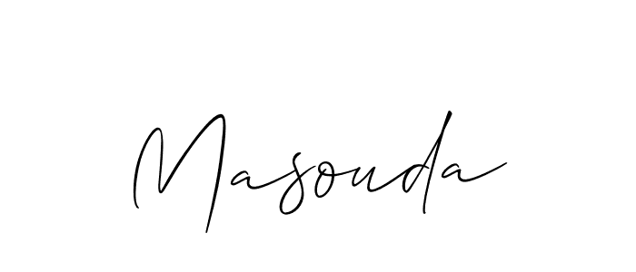 It looks lik you need a new signature style for name Masouda. Design unique handwritten (Allison_Script) signature with our free signature maker in just a few clicks. Masouda signature style 2 images and pictures png