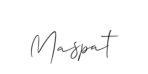 Make a beautiful signature design for name Maspat. Use this online signature maker to create a handwritten signature for free. Maspat signature style 2 images and pictures png