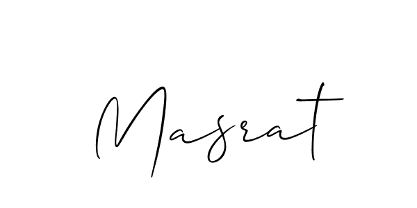 Best and Professional Signature Style for Masrat. Allison_Script Best Signature Style Collection. Masrat signature style 2 images and pictures png