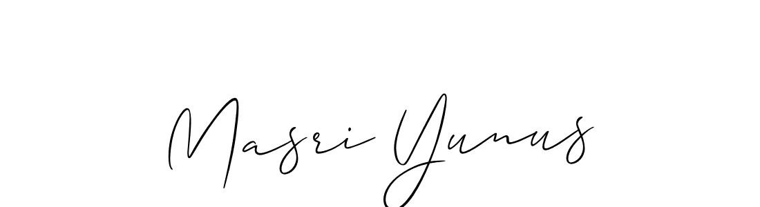 The best way (Allison_Script) to make a short signature is to pick only two or three words in your name. The name Masri Yunus include a total of six letters. For converting this name. Masri Yunus signature style 2 images and pictures png