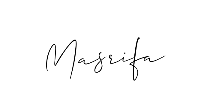 Also You can easily find your signature by using the search form. We will create Masrifa name handwritten signature images for you free of cost using Allison_Script sign style. Masrifa signature style 2 images and pictures png